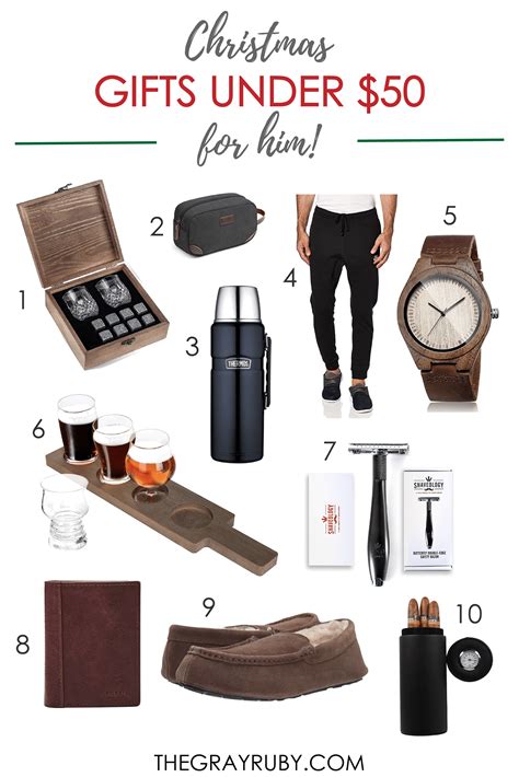 macy's men's gifts under $50